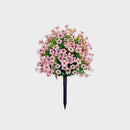 Decoração Floral Artificial de Eucalipto e Violeta para Jardim +BRINDE KIT 10 Borboletas Decorativas 3D | SEU JARDIM NUNCA MAIS SERÁ O MESMO!
