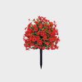 Decoração Floral Artificial de Eucalipto e Violeta para Jardim +BRINDE KIT 10 Borboletas Decorativas 3D | SEU JARDIM NUNCA MAIS SERÁ O MESMO!