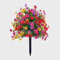 Decoração Floral Artificial de Eucalipto e Violeta para Jardim +BRINDE KIT 10 Borboletas Decorativas 3D | SEU JARDIM NUNCA MAIS SERÁ O MESMO!