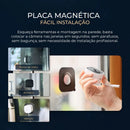 Câmera Inteligente De Segurança Interna Magnética Gravadora VisionGuard Volmes Full HD 2K Detectora C/ Som Visão Noturna Colorida USB-C Audio Bidirecional - Sua Casa Protegida com inteligência