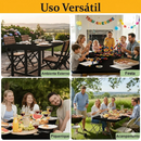 🌿🍉Capa Toalha de Mesa Inteligente Premium Ultra Ajustável - Impermeável e Anti-Vento