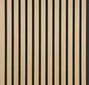 Painéis Acústicos Flexíveis de Madeira de Carvalho – Ripado de Carvalho (270 cm x 110 cm) +BRINDE Cera Carnaúba