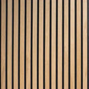 Painéis Acústicos Flexíveis de Madeira de Carvalho – Ripado de Carvalho (270 cm x 110 cm) +BRINDE Cera Carnaúba